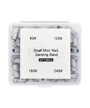 Professional Sanding Bands Nail Manicure 80/120/150/180/240Grit File Sand Piece Set For Nail Drill Bits Manicure Nail Sanding Bands Nail Sanding Bit