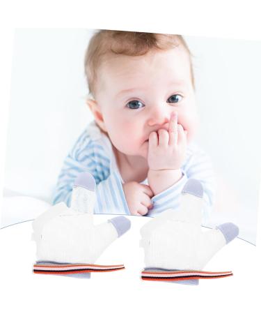 Valiclud Anti-Eating Gloves | 2 Pairs of Children s Control Toys | Thumb Protector & Nylon Baby Ring for Toddlers - Buy Online on GoSupps.com