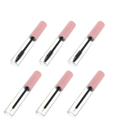 OHPHCALL 18 Pcs Eyeliner Stick Mascara Bottle Lip Gloss Tube Empty Mascara Tube and Wand Wands The Pet Pink 1 g (Pack of 1) Pinkx3pcs