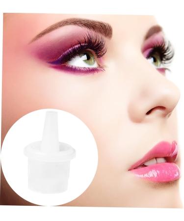 POPETPOP 20pcs Transparent Tools Cap Extended Tool Glue Lash Replacement Nozzle Tips Plastic Anti-blocking - Buy Online on GoSupps.com