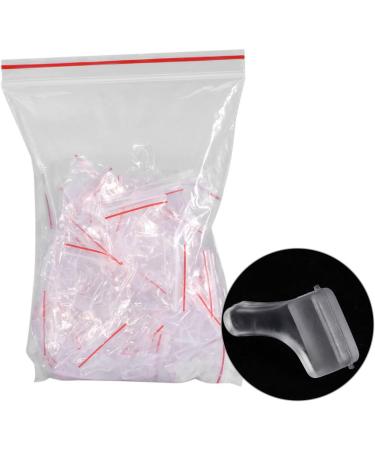 Non-Slip Glasses Ear Handle Hooks - 100 Pairs of Comfortable Plastic Ironing Tip Holders - Transparent Glasses Accessories for Stability - Buy Online on GoSupps.com