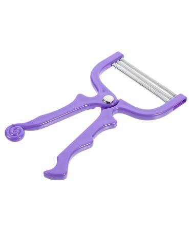 MAGICLULU pilateur Manuel Visage Ressort Triple Acier Inoxydable et Abs pilateur Facial Portable sans Pile Outil D' pilation D pilatoire Voyage et Soins Quotidiens Couleur Al atoire