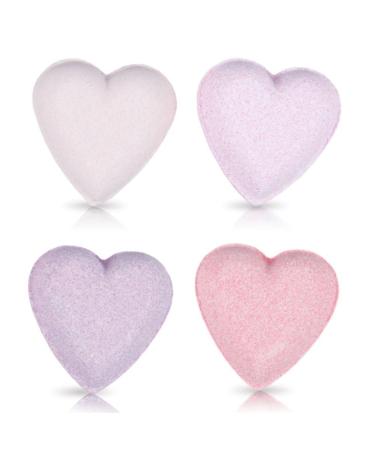 Set of 10 Bath Balls & Hearts in Fabric Bag with Bow - Luxurious Aromatic Bath Gifts for Spa Experience - International Shipping Available - Buy Online on GoSupps.com