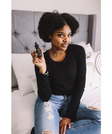 Allurium Hair Growth Serum for Black Women - African Formula with Natural Ingredients for Longer, Thicker Hair - 2 Bottles - Buy Online on GoSupps.com