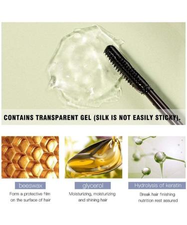 twcrvil Hair Gel Hairdressing Tool Stick Glue Handily Gripped Finishing Wax Daily Styling Tools Brush Multipurpose Barber Supplies - Buy Online on GoSupps.com