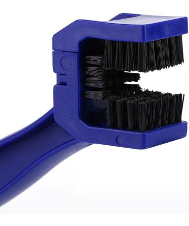 Keenso Bike Chain Scrubber and Brake Dirt Remover Tool - Professional Motorcycle Chain Cleaner Brush (Blue) - Buy Online on GoSupps.com