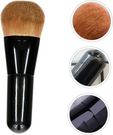 DRESSOOS Powder Foundation Brush 1Pc Foundation Brush buffing brush loose powder brush Silkier makeup brush Soft makeup brush fluffy makeup foundation makeup Face Eyeshadow cosmetic - Buy Online on GoSupps.com