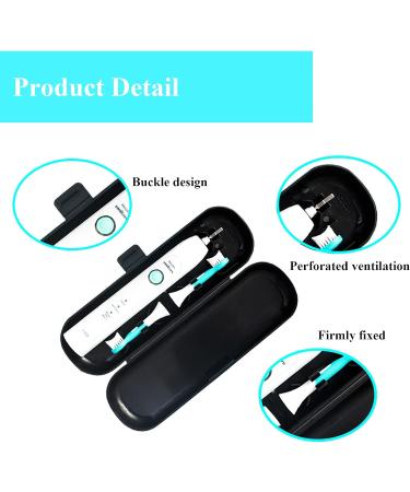 2-Piece Travel Case for Oral-B Electric Toothbrush - Perfect for Business Travel - Buy Online on GoSupps.com