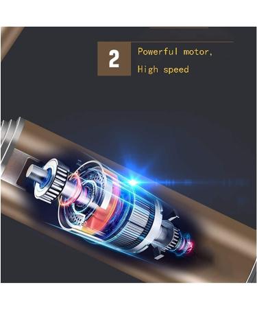 USB Rechargeable Ear and Nose Hair Trimmer - Waterproof Dual Edge Blades for Men & Women | Professional Hair Clipper (Brown - Buy Online on GoSupps.com