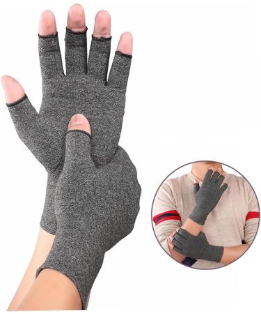 Gatuida Tendonitis Gloves | 3 Pairs Compression Half Finger Sports Gloves | Breathable Muscle Fatigue Relief for Indoor Use - Buy Online on GoSupps.com