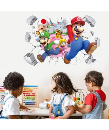 3D Wall Sticker Kids Decal Self-Adhesive Hotel Decor Bedroom Living Room - 40X60cm - Buy Online on GoSupps.com