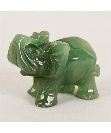 Handmade Carved Tangling Jade Elephant Gemstone Natural Crystal Figurine Good Luck Ornaments FZUGEDRLI (Color : Topaz) - Buy Online on GoSupps.com