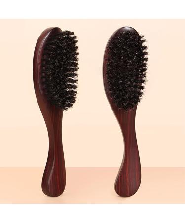 Wild Boar Bristle Hairbrush | Multi-Purpose Wood Brush for Slick Back & Beard Care - Buy Online on GoSupps.com