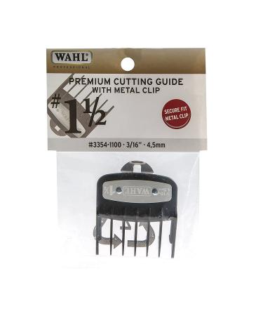 Wahl Professional 1 1/2 Premium Cutting Guide with Metal Clip - Fits All Wahl Vibrator Clippers - Model 3354-1100 - Buy Online on GoSupps.com