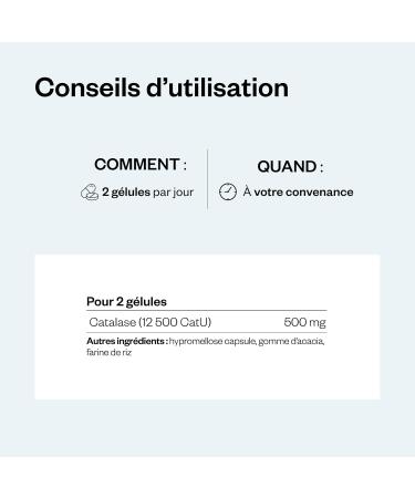 Catalase - Anti-Cheveux Blanc - Blanchiment Pr matur Poils - Anti- ge - Limite les Cheveux Blancs - Restauration Couleur Naturelle - Vegan - Sans Gluten - 60 g lules - SuperSmart - Buy Online on GoSupps.com