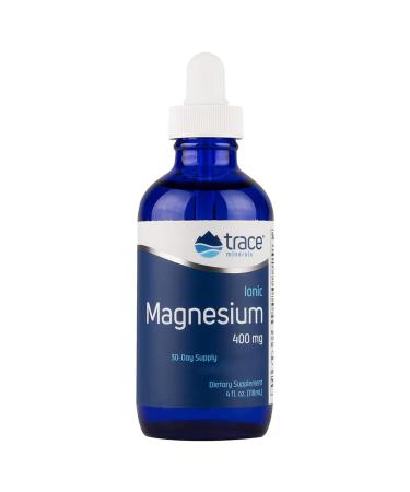 Trace Minerals Research, Ionic Magnesium, 400mg, Vegan, 118ml, Vegetarian, Gluten Free, Soy Free, Non-GMO