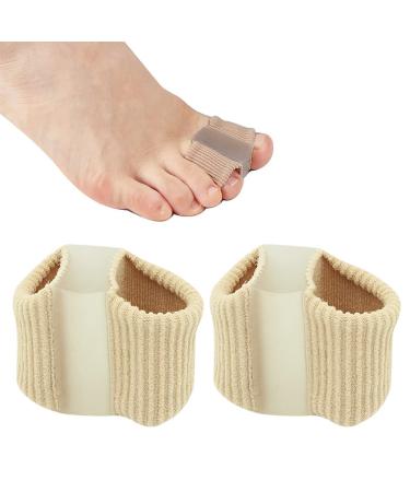 Silicon toe extensor toe spreader hallux valgus 2 pieces hallux valgus correction overlapping toes silicone toe separator hallux valgus correction toe spreader for women men toes separator