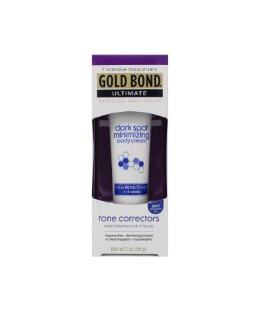 Gold Bond Ultimate Dark Spot Minimizing Body Cream 2 Ounce (59ml) - Pack of 2