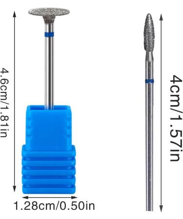 Multi-Function Nail Drill Bit Professional Nail Drill Bits for Acrylic Cuticle Remover Nail Drill Bit Holder Stand Display Organizer/Stand Nail Drill Bit Set PG01 - Buy Online on GoSupps.com