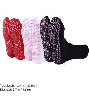 Supvox Heated Socks - Superelastic Thick Self-Warming Footwear for Men & Women | Frost Protection & Breathable Massage | 12 Pieces for Winter Outdoors - Buy Online on GoSupps.com