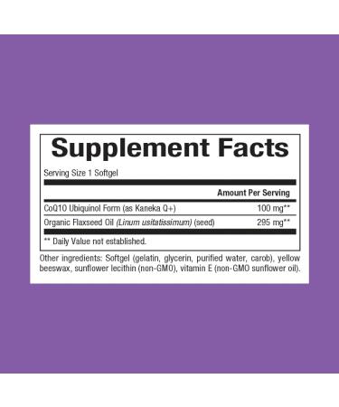 Buy Natural Factors Ubiquinol Active CoQ10 100 mg - High Absorption Energy & Heart Support Supplement - 30 Softgels - International Shipping Available - Buy Online on GoSupps.com