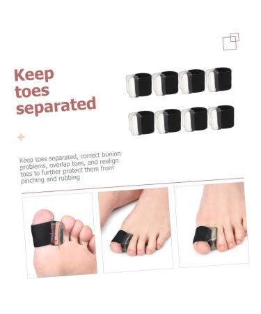 FOMIYES Correct Spacers - 20 Pairs Bunion Separators for Men & Women | Elastic Orthopaedic Foot Care Supplies - Buy Online on GoSupps.com