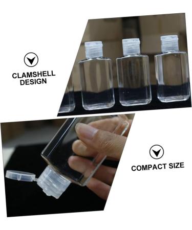 FRCOLOR Makeup Empty makeup container Hand Dispenser Clear Empty Portable s plastic spray Squeeze Lotion mini petg travel wine Travel - Buy Online on GoSupps.com