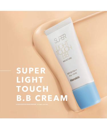 Hanskin Super Light Touch BB Cream SPF 30 PA++ 30g - Hydrating Tinted Moisturizer - Buy Online on GoSupps.com