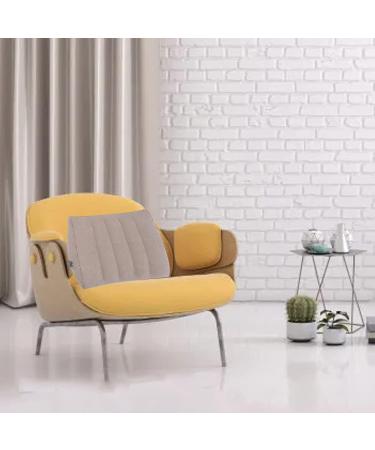 Vestlife Inflatable Lumbar Pillow - Portable PVC Flock Travel Support for Car & Office (Gray) - Buy Online on GoSupps.com