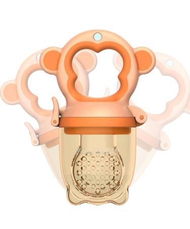 Baby Food Feeder | Silicone Nibbler Pacifier for Infants | Soft Bite Rings & Fresh Fruit Feeder - Buy Online on GoSupps.com