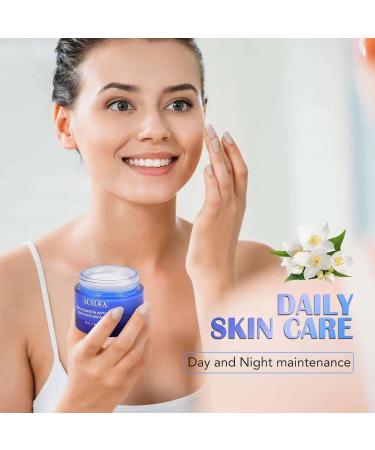 AUSLKA Daily Moisturizer Cream Lotion with Jasminum Extract | Non-Greasy Moisturizer for Normal to Dry Skin - 1.86 FL OZ | International Shipping Available - Buy Online on GoSupps.com