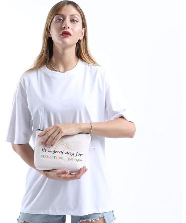 Fashionable Cosmetic Bag for OT Students | Perfect Gift for Occupational Therapy | Zippered Design - Buy Online on GoSupps.com