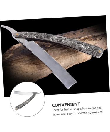 Minkissy 3-Piece Manual Razor Set for Men - Classic Old Type Face Razor & Beard Razor - Premium Quality Shaving Kit - Buy Online on GoSupps.com