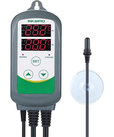 Inkbird ITC-308S Digital Temperature Controller with Waterproof Sensor for Aquariums | Precise Thermostat & 1.97 Probe - International Shipping Available - Buy Online on GoSupps.com
