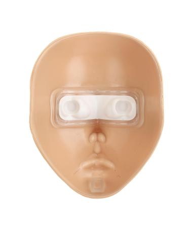 Full Face Makeup Practice Tool | Reusable Silicone Practice Board for Cosmetics (Wheat Skin) - Perfect for Artists & Beginners - Buy Online on GoSupps.com
