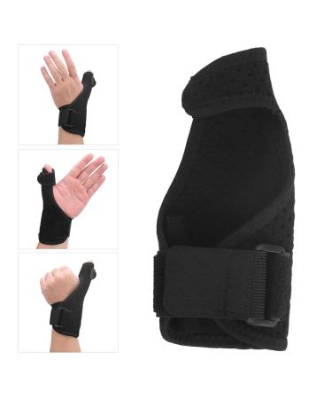 Adjustable Breathable Elastic Wrist Thumb Brace for Men - Left Hand Splint for Broken Recovery Basketball & Fitness - Buy Online on GoSupps.com