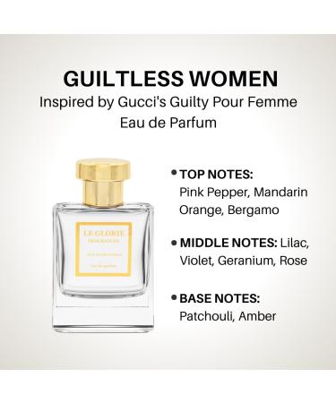 Inspired by G*cci Guilty Pour Femme Eau de Parfum Guiltless Women EDP Long Lasting 12-14 Hours Perfume Spray for Women All Skin Types Cruelty Free - 1.7 oz 50ml Inspired by Guilty Pour Femme Eau de Parfum 1.7 Fl Oz (Pack of 1) - Buy Online on GoSupps.com