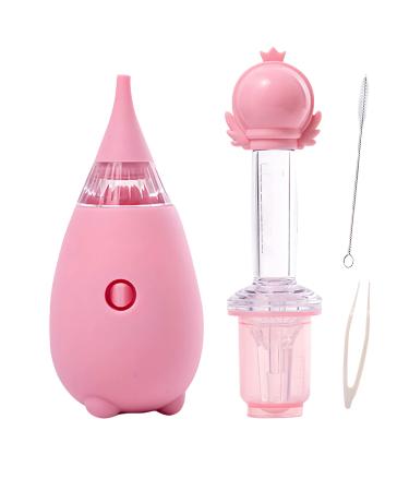 Silicone Baby Nasal Aspirator and Medicine Syringe Pacifier for Oral Feeding 10ml, Baby Nursing Set with Collecting Box