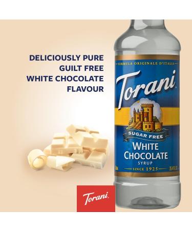TORANI Sugar Free White Chocolate Syrup PET (Plastic Bottle) 750 ML Sugar Free White Chocolate 750 ml (Pack of 1) - Buy Online on GoSupps.com