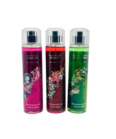 Bath & Body Works VAMPIRE BLOOD GHOUL FRIEND CANDY APPLE CAULDRON Fine Fragrance Mist 3-piece Halloween Collections 2024 with a Red Bow - Limited Edition - Buy Online on GoSupps.com