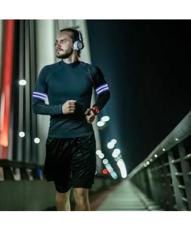 Buy Sprhr 10-Piece Double Reflecting Tapes | Adjustable Elastic Trouser Clamp in 5 Colors | Velcro Reflector Strap for Legs & Arms - International Shipping Available - Buy Online on GoSupps.com