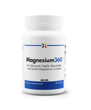 Stop Aging Now - Magnesium360 Formula - an Advanced Highly Absorbable and Gentle Magnesium Complex - 90 Tablets 90 Count (Pack of 1)