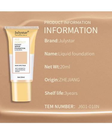 INTEROOKIE Moisturizing and Oil Controlling Natural and Long Lasting Liquid Foundation ThreeDimensional Beauty Repair and Skin Care Foundation Makeup Liquid Foundation 203 - Buy Online on GoSupps.com