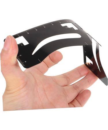 FOMIYES 2pcs Clear Ruler Brow Guide Ruler Eyebrow Measuring Tool Ruler Tool Eyebrow Trimming - Buy Online on GoSupps.com