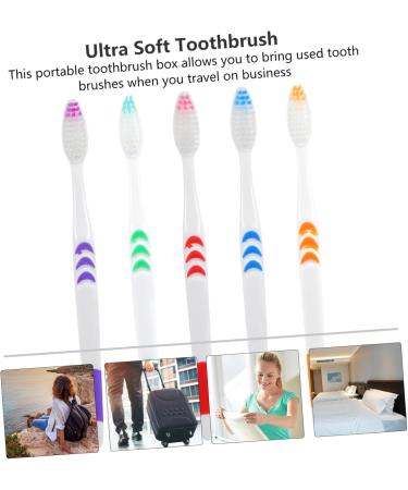 Gatuida 60 Stk Disposable Travel Toothbrushes | Oral Care Tools for Adults | International Shipping - Buy Online on GoSupps.com