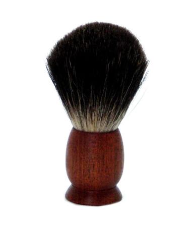 SHAVING BRUSH natural wood stock hair GOLD DACHS 1 pc