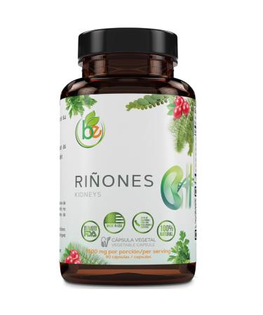 Kidney(Ri ones)& Bladder Wellness Support 100% Natural Supplement W/Chanca Piedra, Horsetail & Cranberry Supplement,Magnesium & Vitamins B6, B12, C & D Botanical & Mineral Herbal Blend by BexpertsUSA