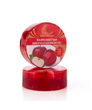 Red Apple Beauty Soap 100% Handmade Natural and Organic