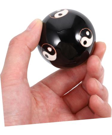 Solustrie 10pcs Chinese Baoding Balls - Magnetic Massage Globe Set in Cloisonn Box | Hand Yoga & Stress Relief - Buy Online on GoSupps.com