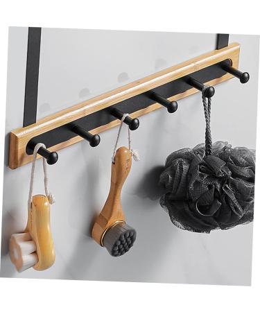 Hemoton 1pc Nail Door Black The Back Hanger Over Hanging Household Hook Rack Creative Multifunctional - Buy Online on GoSupps.com